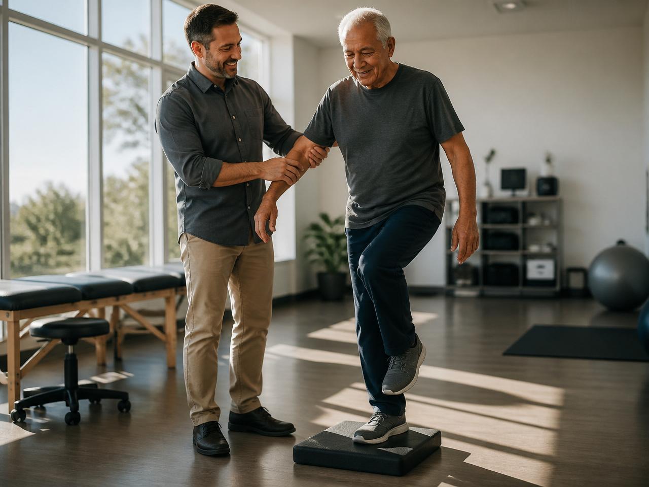 Dr. Jared Leon — Examining balance
